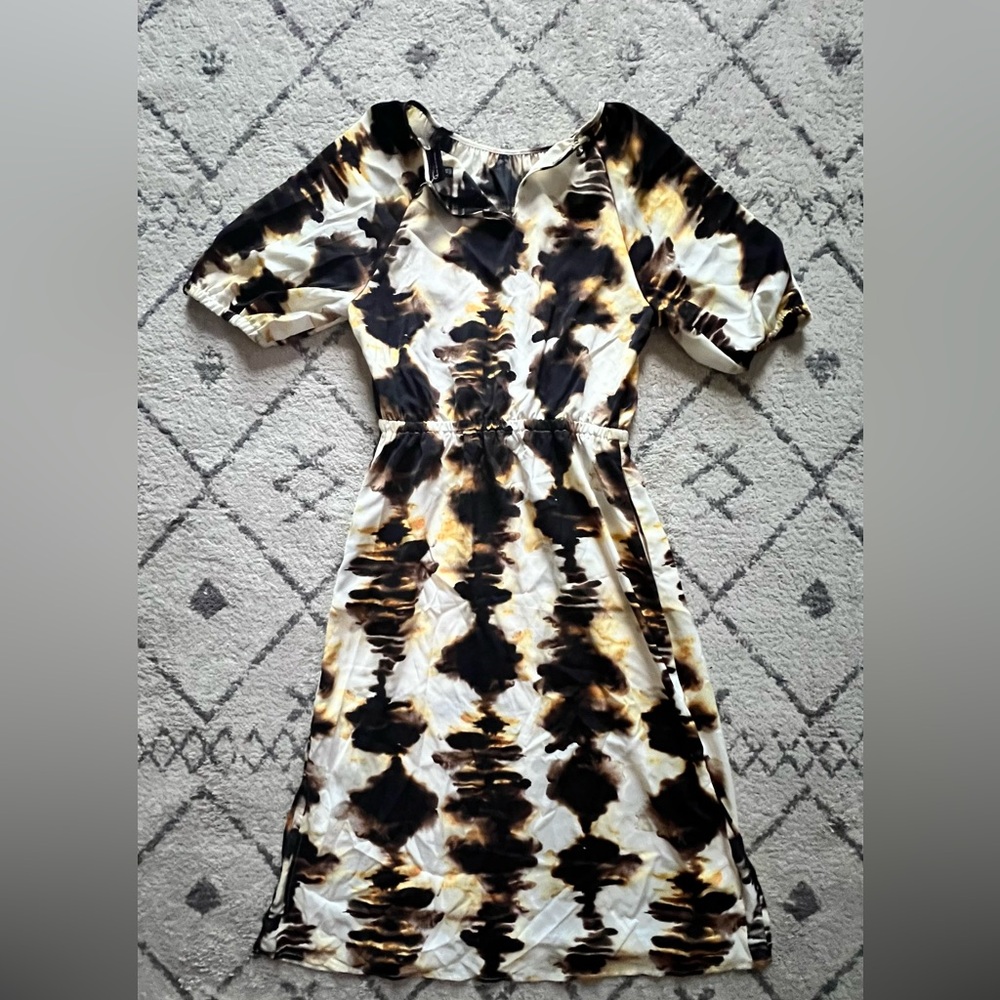 Who What Wear Women's Bell Mid Sleeve Dress XS